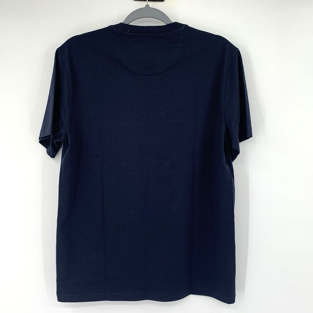 Original Penguin Dark Sapphire Mens Short Sleeve T-Shirt with Pocket Size Medium - Picture 3 of 9